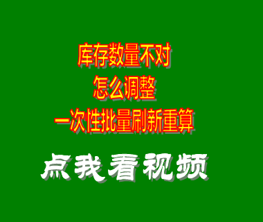 庫存數(shù)量不對(duì)怎么調(diào)整_erp倉庫管理系統(tǒng)